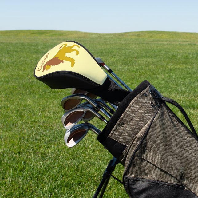 Lion Design Golf Head Cover (In Situ)