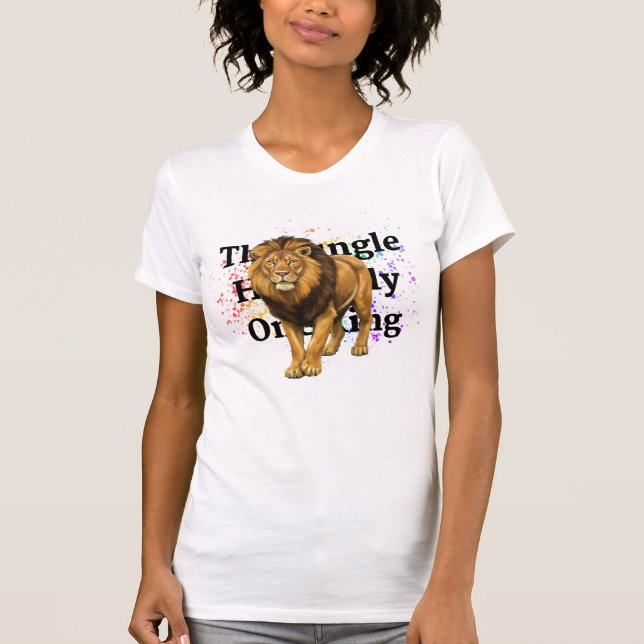 lion design T-Shirt (Front)