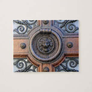 Lion Door Knocker - Barcelona, Spain-8x10 -110  pc Jigsaw Puzzle