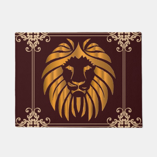 Lion Door Mat (Front)