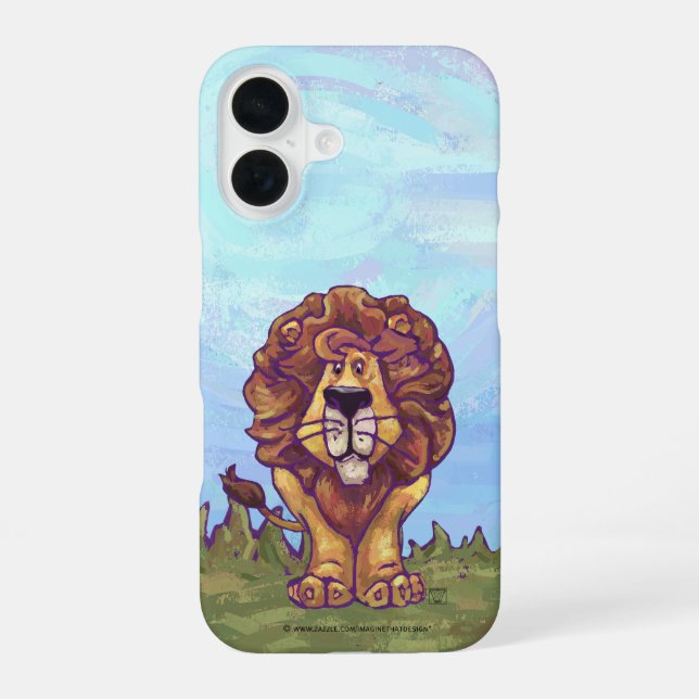Lion Electronics iPhone 16 Case (Back)