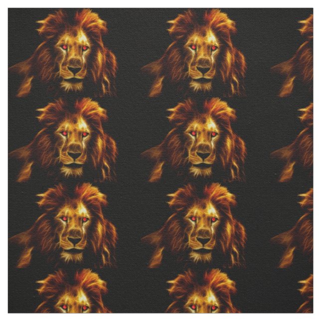 Lion Fabric (Swatch)