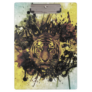 lion face clipboard