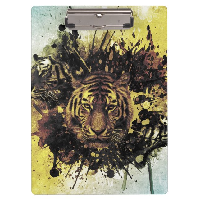 lion face clipboard (Front)