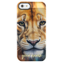 lion face iPhone Case