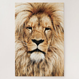 Lion - Face Jigsaw Puzzle