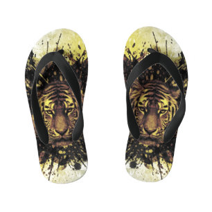 lion face kid's thongs