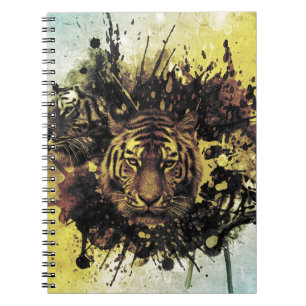 lion face notebook