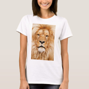 Lion Face Painting Artwork-17335 T-Shirt