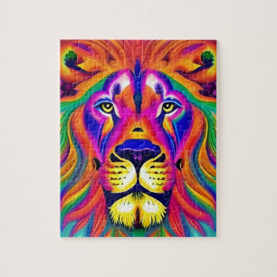 lion face puzzle