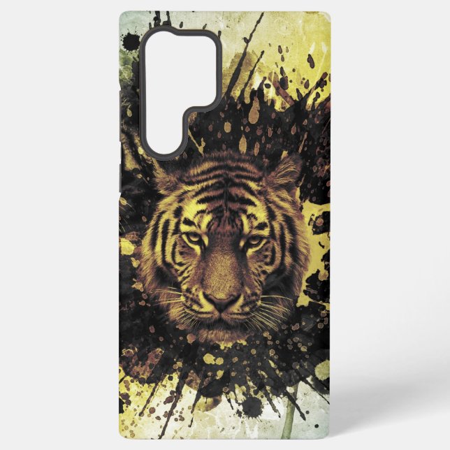 lion face samsung galaxy s22 ultra case (Back)