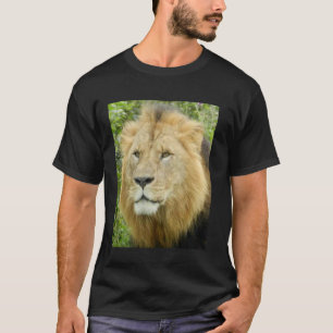 Lion Face Shirt For Men, Women. Cool Wildlife Enth