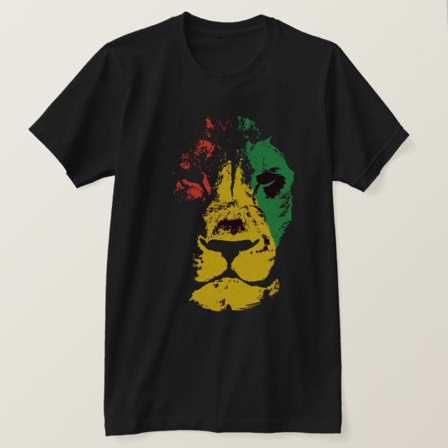 Lion Face T-Shirt (Design Front)