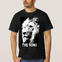 Lion Face Trendy Elegant Modern Black And White