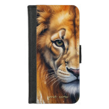 lion face Wallet Case
