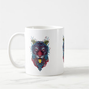 Lion family coffee mug