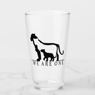 Lion Family Glass