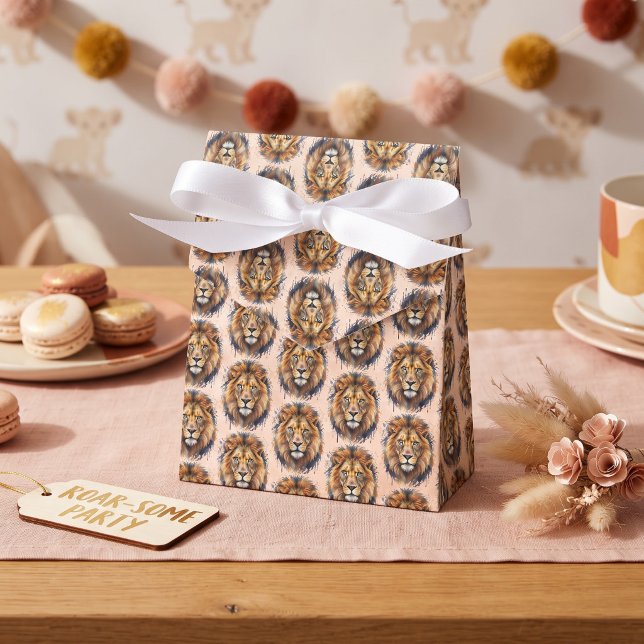 Lion Favour Box (Creator Uploaded)