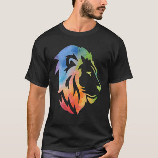 Lion Felidae Large Cat Outfit Men Women Kids T-Shirt