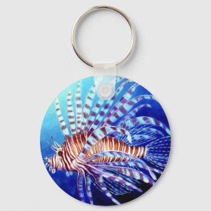 Lion Fish Of Borneo Key Ring