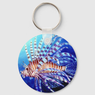 Lion Fish Of Borneo Key Ring
