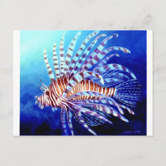 Lion Fish Of Borneo Postcard