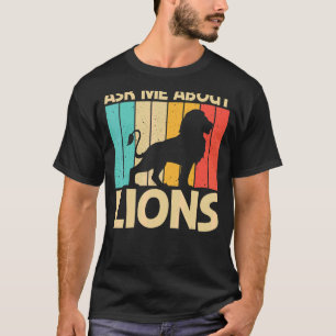 Lion For Men Women Lion Jungle Safari Animal T-Shirt