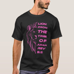 Lion From The Tribe of Judah Christians For Women T-Shirt