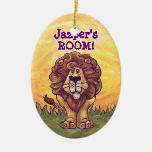 Lion Gifts & Accessories Ceramic Ornament