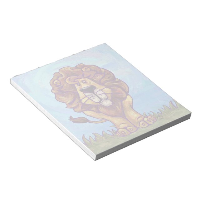 Lion Gifts & Accessories Notepad (Angled)
