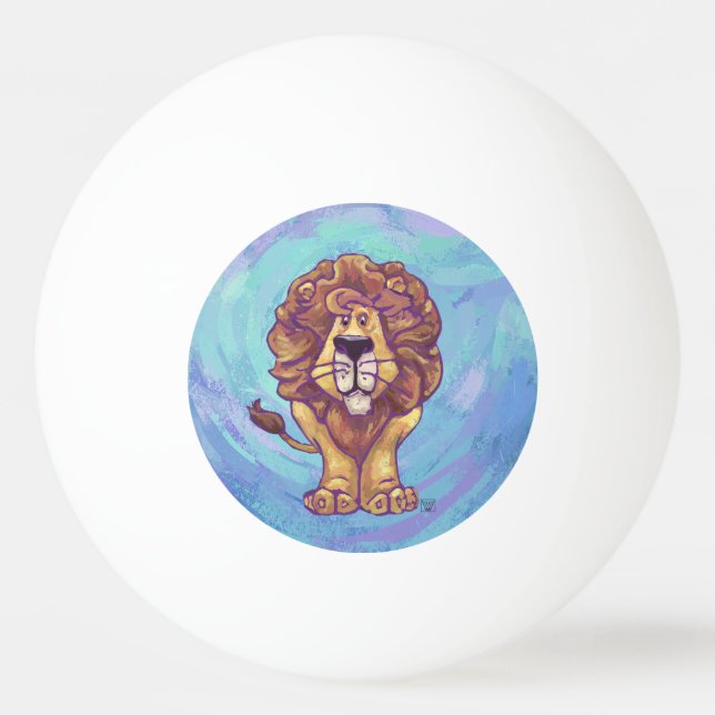 Lion Gifts & Accessories Ping Pong Ball (Back)