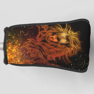 Lion golf head cover