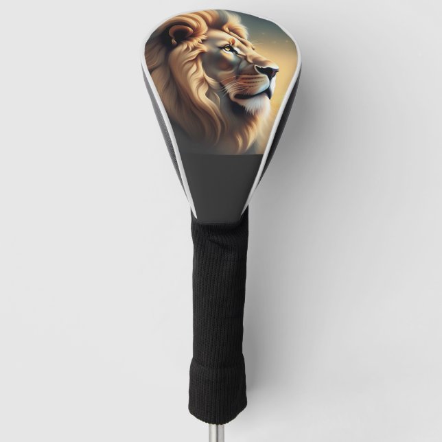Lion  golf head cover (Front)