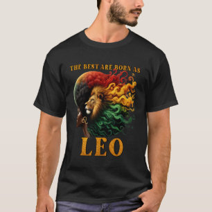 Lion Graphic Art July August Birthday Design Leo Z T-Shirt