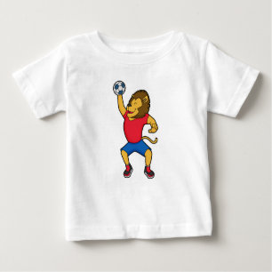Lion Handball player Handball Baby T-Shirt