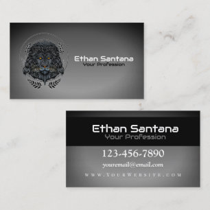 Lion Head Business Card