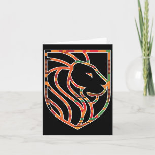 Lion Head Card