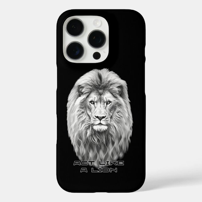 Lion head Case-Mate iPhone case (Back)