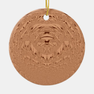 Lion head ceramic tree decoration