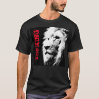 Lion Head Face Template Mens Modern Elegant Black