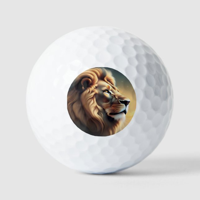 Lion Head Golf Balls (Front)