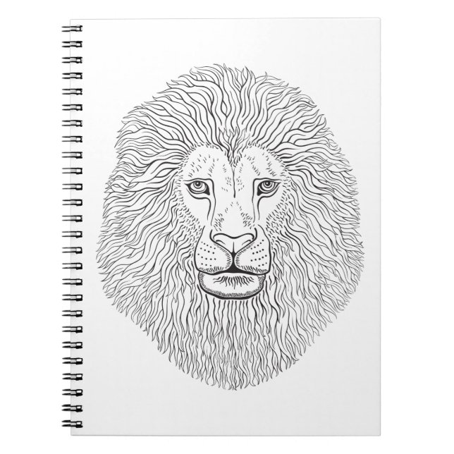 Lion head notebook (Front)