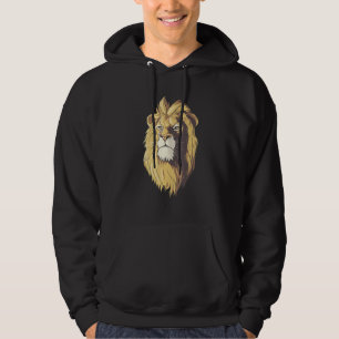 Lion Head Owners Keeper Wildlife Safari Jungle Ani Hoodie