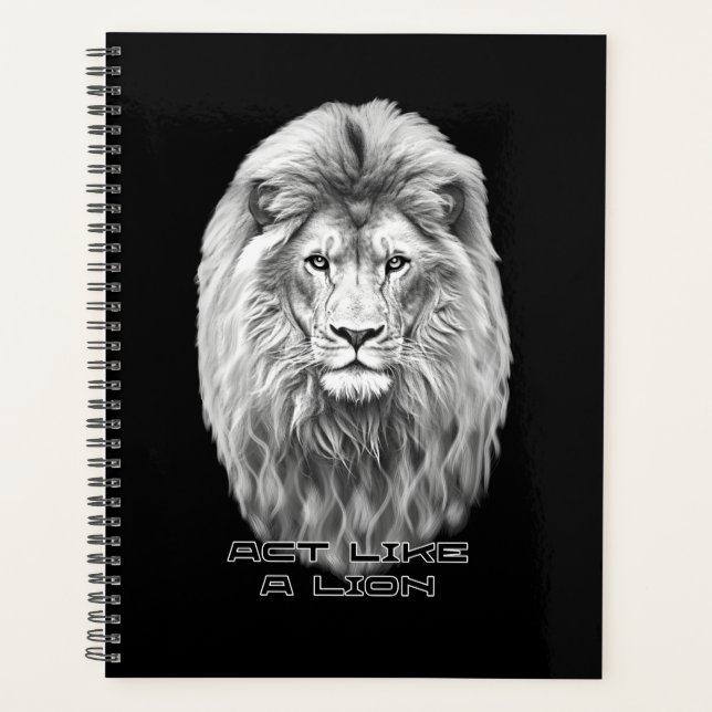 Lion head planner (Front)