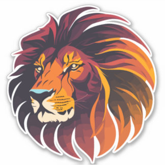 Lion head symbol