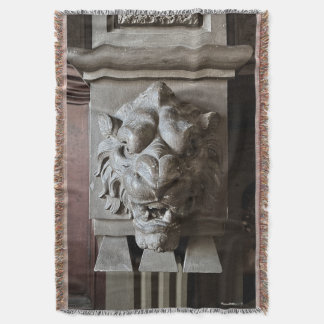 Lion Head Throw Blanket