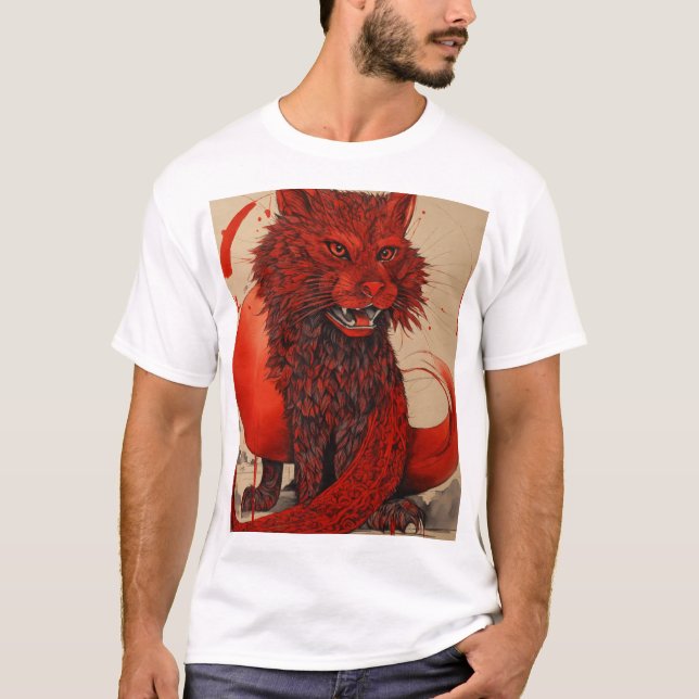 “Lion Hearted: Fierce and Fearless T-Shirt” T-Shirt (Front)