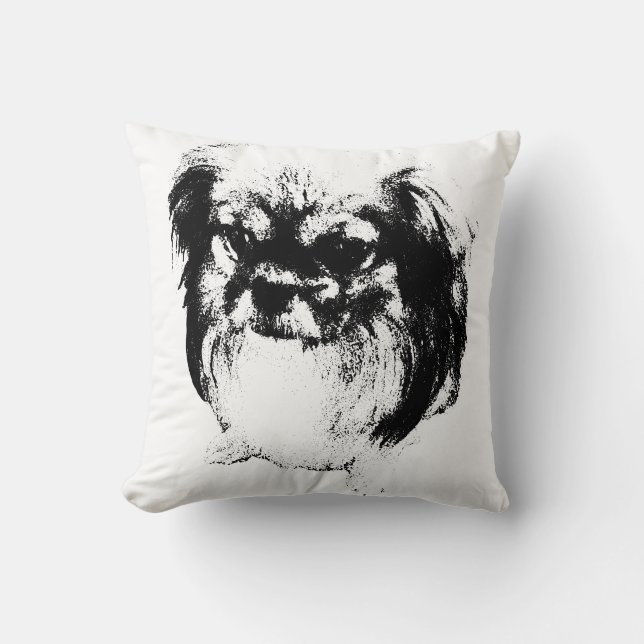 Lion-Hearted Pup Cushion (Front)