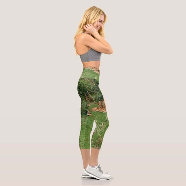 Lion High waste leggings (Right)