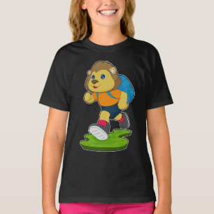 Lion Hiker Backpack T-Shirt